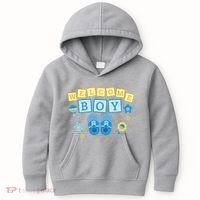 Welcome Baby Boy Gift Kids Hoodie thumb 0