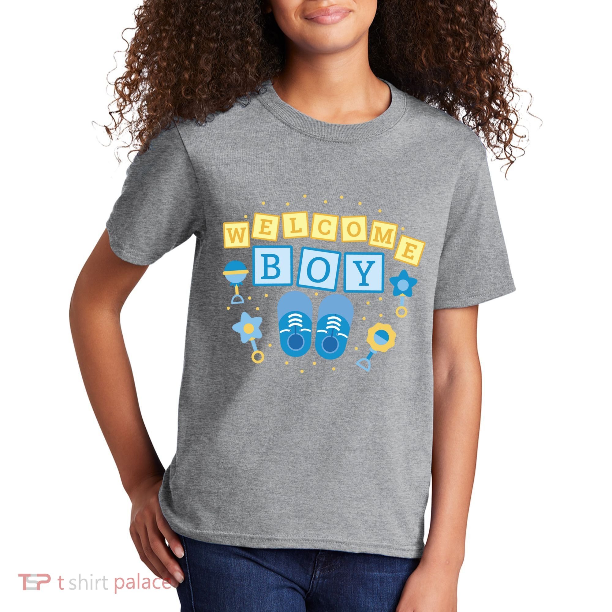 Welcome Baby Boy Gift Kids T-Shirt