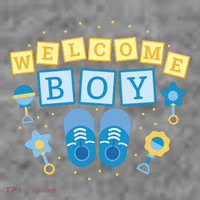 Welcome Baby Boy Gift Kids T-Shirt thumb 4