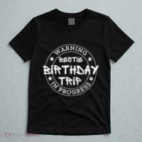 Warning Bestie Birthday Trip In Progress Matching Bd T-Shirt thumb 5