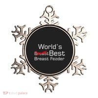 Worlds Best Breast Feeder Ornament thumb 0