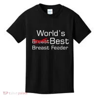 Worlds Best Breast Feeder Kids T-Shirt thumb 0