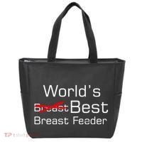Worlds Best Breast Feeder Tote Bag thumb 0