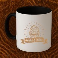 Wake & Bake Cupcake Baking Chef Coffee Mug thumb 2