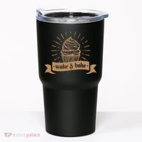 Wake & Bake Cupcake Baking Chef Tumbler thumb 0
