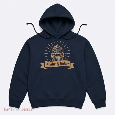 Wake & Bake Cupcake Baking Chef Hoodie