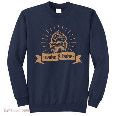 Wake & Bake Cupcake Baking Chef Sweatshirt
