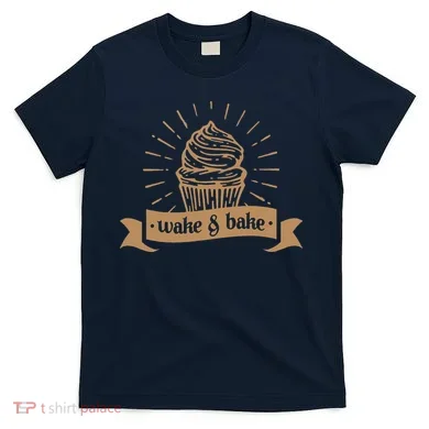 Wake & Bake Cupcake Baking Chef T-Shirt