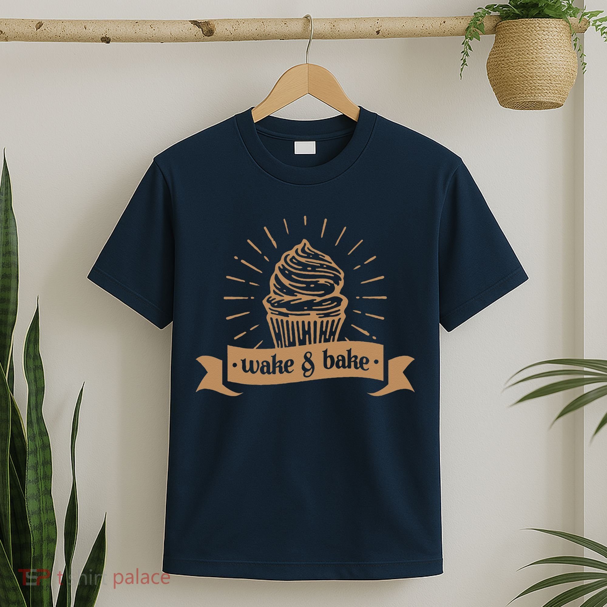 Wake & Bake Cupcake Baking Chef T-Shirt