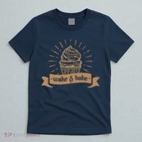 Wake & Bake Cupcake Baking Chef T-Shirt thumb 5