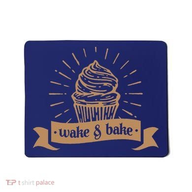 Wake & Bake Cupcake Baking Chef Mousepad