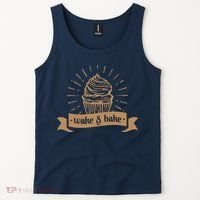 Wake & Bake Cupcake Baking Chef Tank Top thumb 2