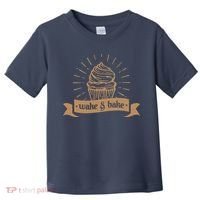 Wake & Bake Cupcake Baking Chef Toddler T-Shirt thumb 0