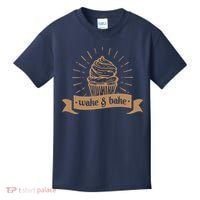 Wake & Bake Cupcake Baking Chef Kids T-Shirt thumb 0