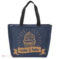 Wake & Bake Cupcake Baking Chef Tote Bag thumb 0