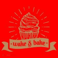 Wake & Bake Cupcake Baking Chef Santa Hat thumb 1