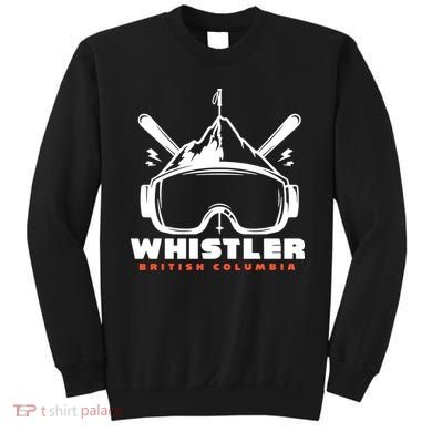 Whistler British Columbia Skiing Sweatshirt