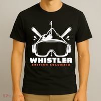 Whistler British Columbia Skiing T-Shirt thumb 3