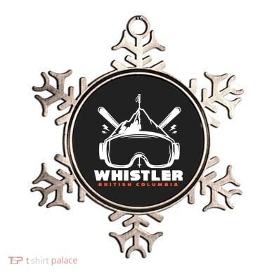 Whistler British Columbia Skiing Ornament