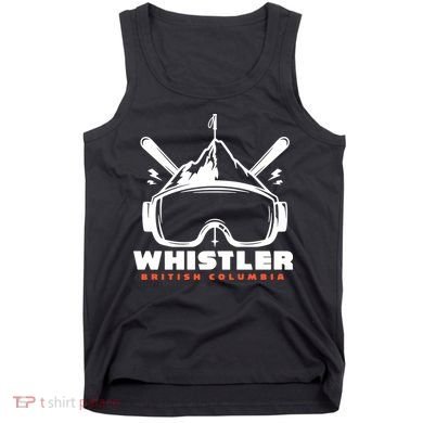 Whistler British Columbia Skiing Tank Top