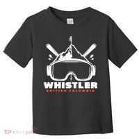 Whistler British Columbia Skiing Toddler T-Shirt thumb 0