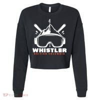 Whistler British Columbia Skiing Cropped Pullover Crew thumb 0