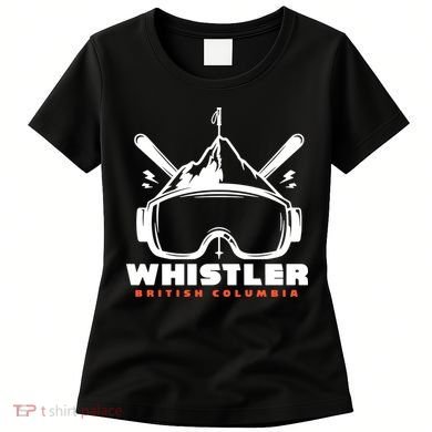 Whistler British Columbia Skiing Women's T-Shirt