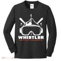 Whistler British Columbia Skiing Kids Long Sleeve Shirt thumb 0