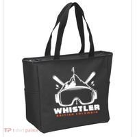 Whistler British Columbia Skiing Tote Bag thumb 2
