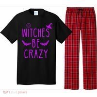Witches Be Crazy Halloween For Crazy Psycho Witches Pajama Set thumb 0