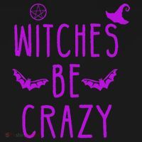 Witches Be Crazy Halloween For Crazy Psycho Witches Women's Hoodie thumb 2