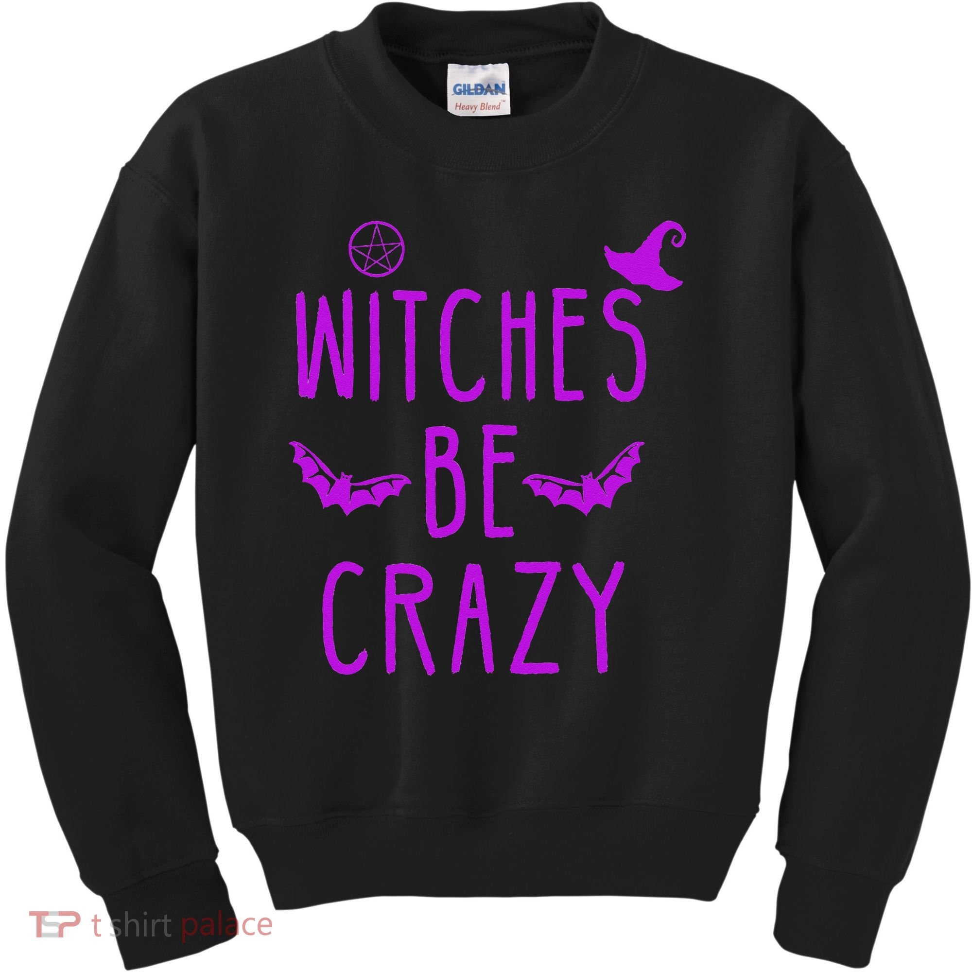 Witches Be Crazy Halloween For Crazy Psycho Witches Kids Sweatshirt
