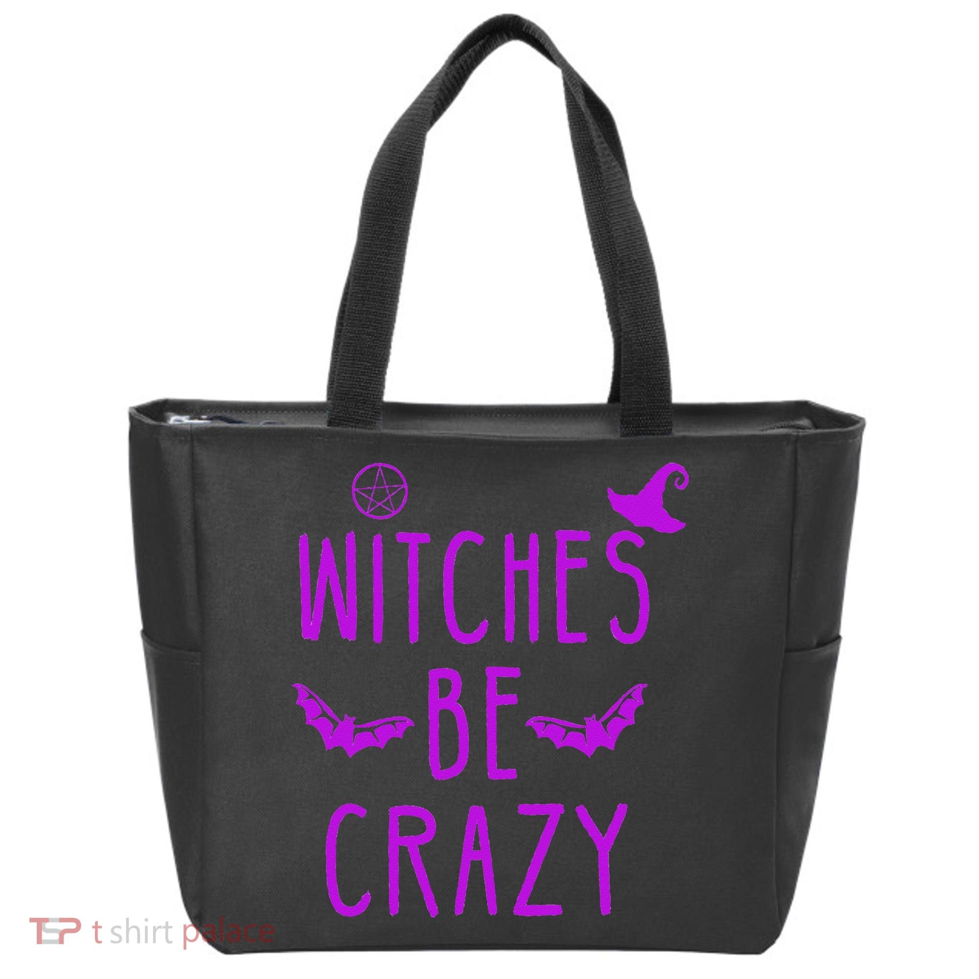 Witches Be Crazy Halloween For Crazy Psycho Witches Tote Bag