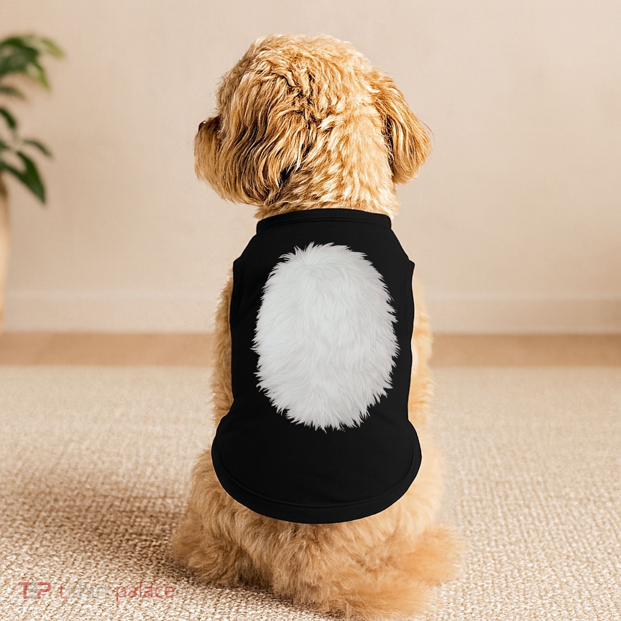 White Belly Costume Diy Cosplay Panda Bear Cat Skunk Deer Doggie Tank