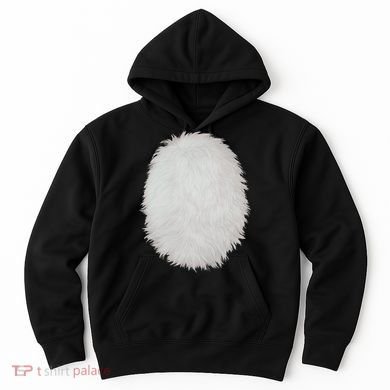 White Belly Costume Diy Cosplay Panda Bear Cat Skunk Deer Hoodie
