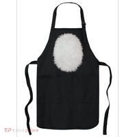 White Belly Costume Diy Cosplay Panda Bear Cat Skunk Deer Apron thumb 0