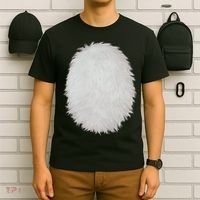 White Belly Costume Diy Cosplay Panda Bear Cat Skunk Deer T-Shirt thumb 6