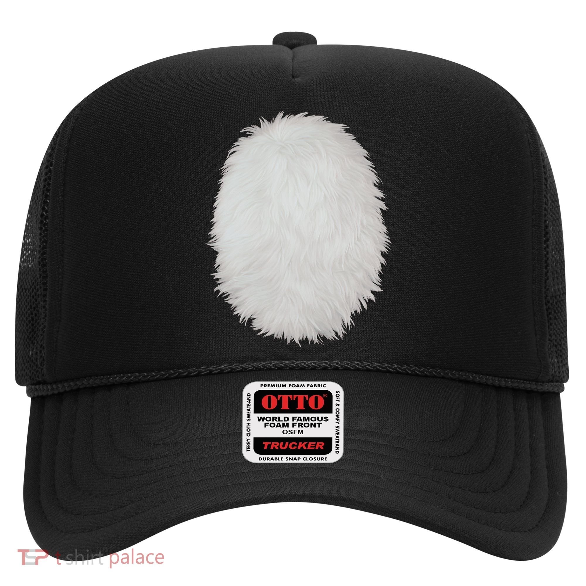 White Belly Costume Diy Cosplay Panda Bear Cat Skunk Deer Hat
