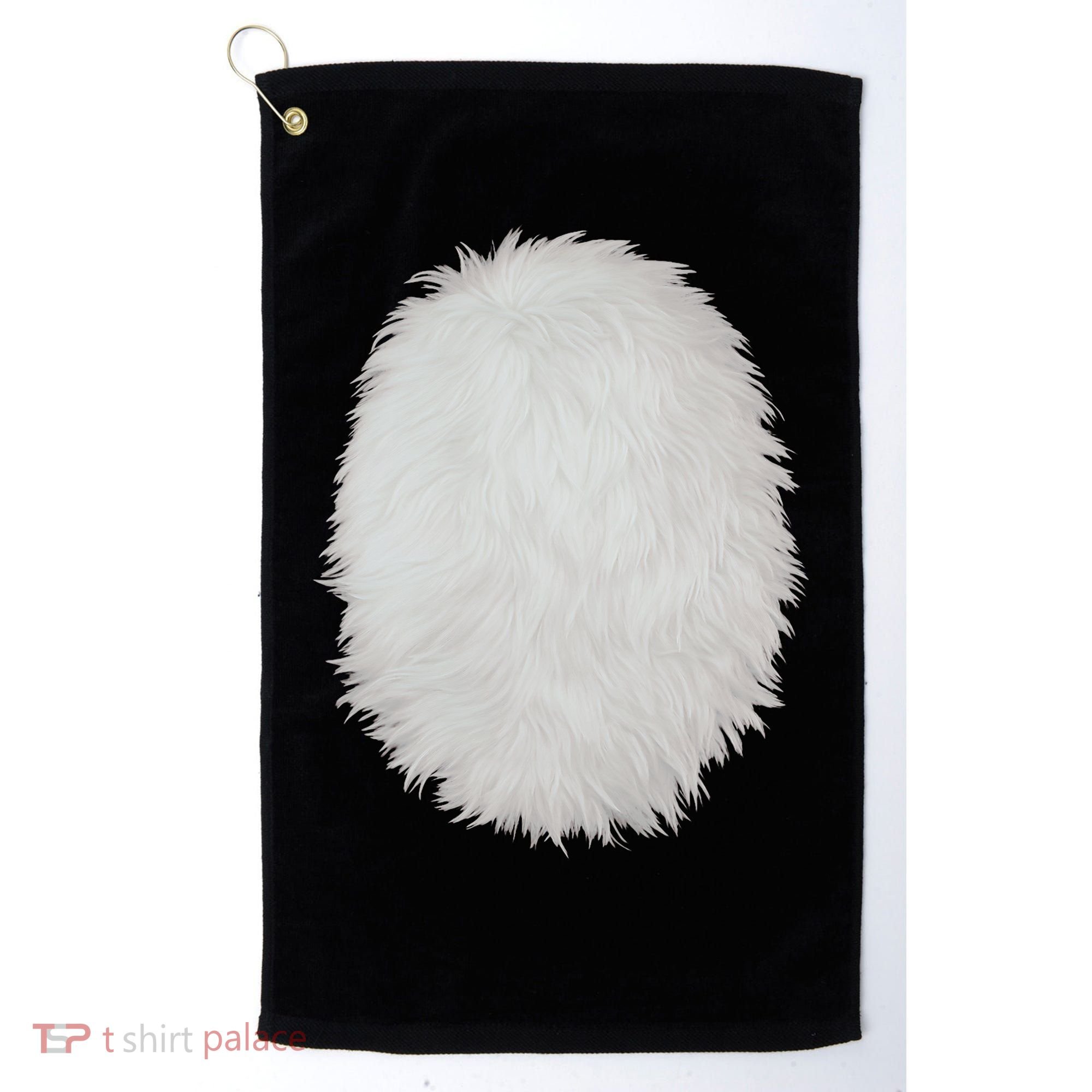 White Belly Costume Diy Cosplay Panda Bear Cat Skunk Deer Golf Towel