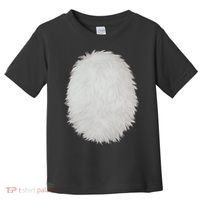 White Belly Costume Diy Cosplay Panda Bear Cat Skunk Deer Toddler T-Shirt thumb 0