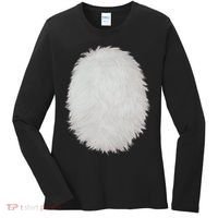 White Belly Costume Diy Cosplay Panda Bear Cat Skunk Deer Women's Long Sleeve Shirt thumb 0