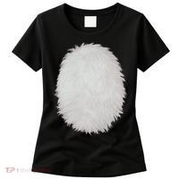 White Belly Costume Diy Cosplay Panda Bear Cat Skunk Deer Women's T-Shirt thumb 0