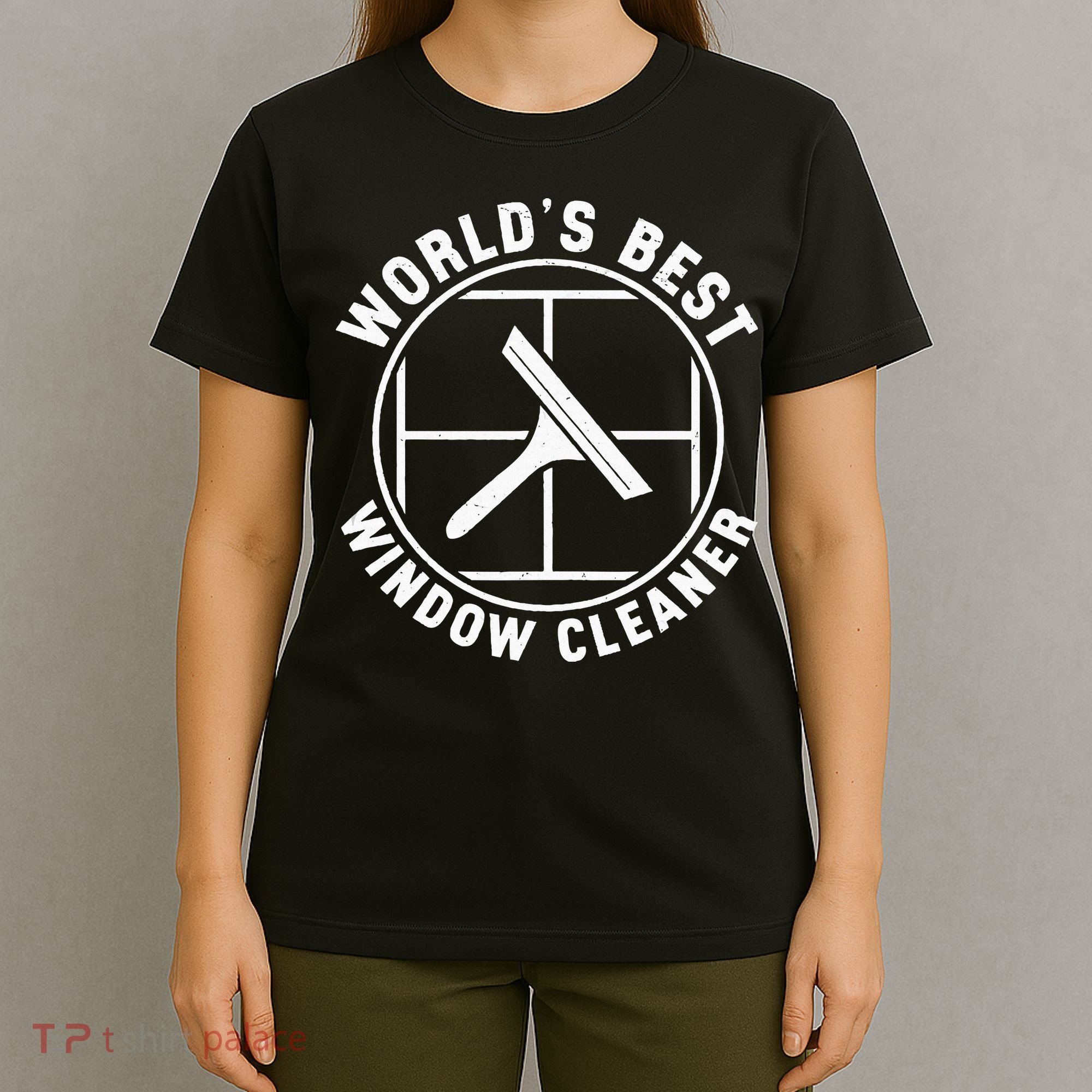 WorldS Best Cool Window Washing Professional Window Cleaner T-Shirt