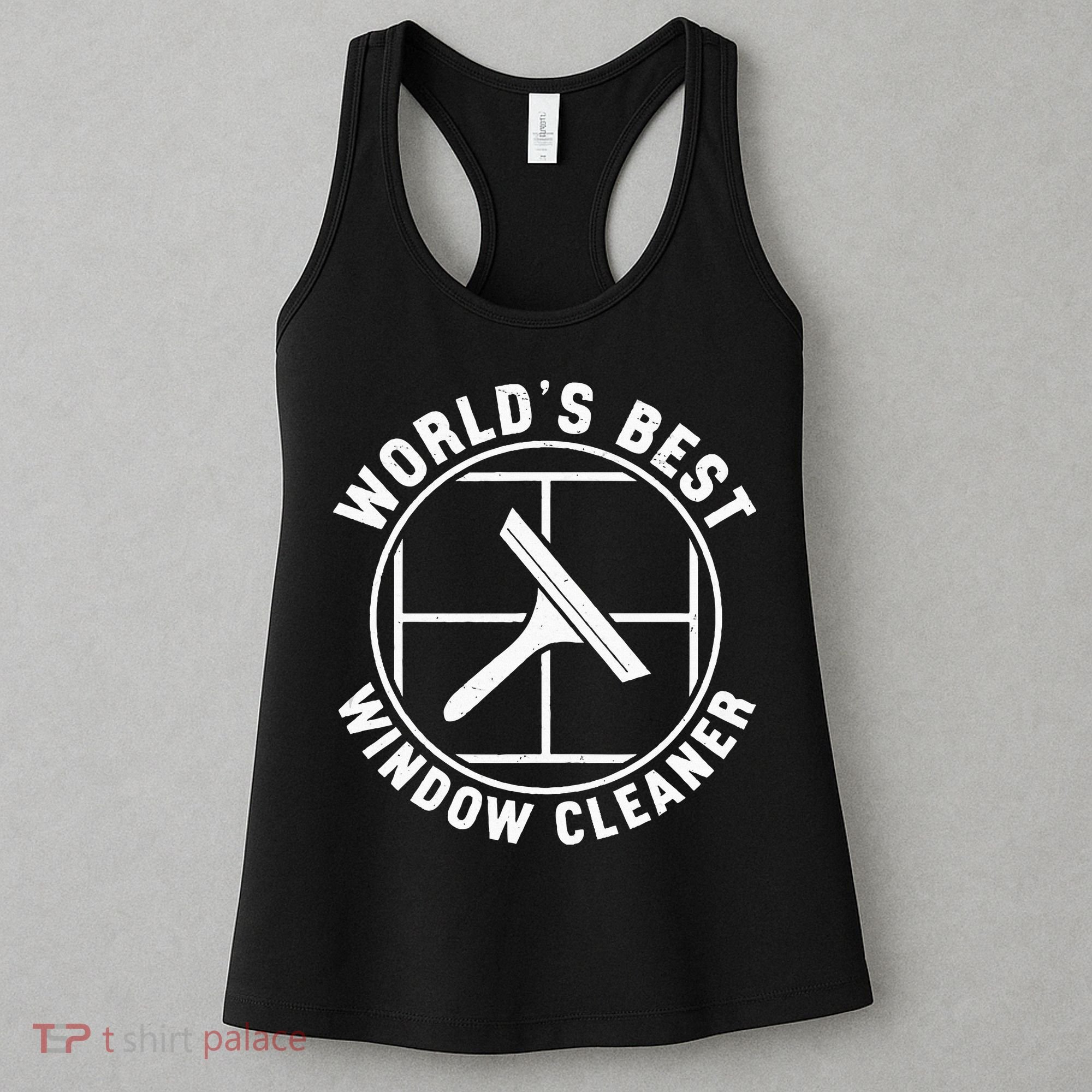 WorldS Best Cool Window Washing Professional Window Cleaner Women's Tank Top