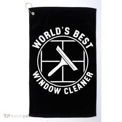 WorldS Best Cool Window Washing Professional Window Cleaner Golf Towel