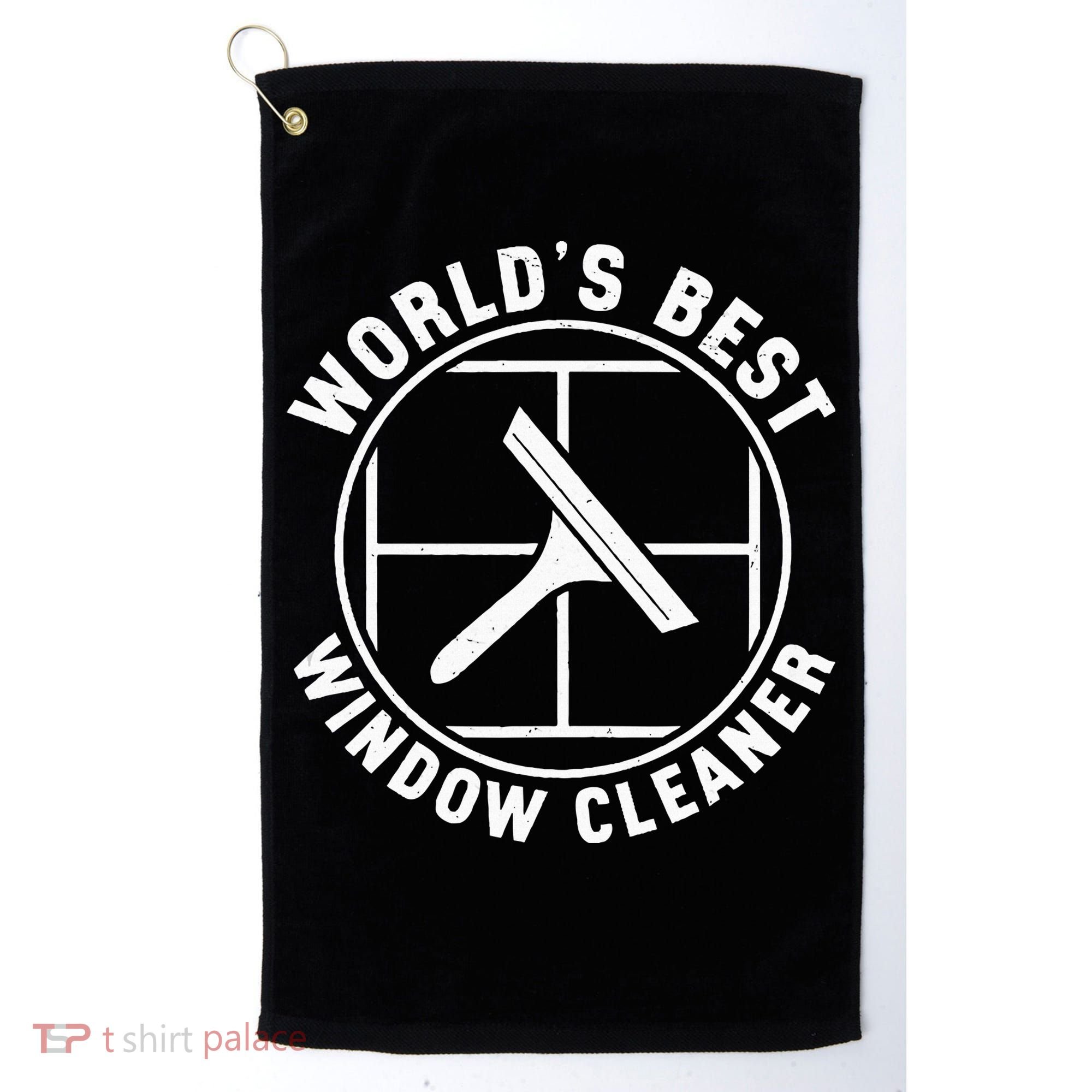 WorldS Best Cool Window Washing Professional Window Cleaner Golf Towel