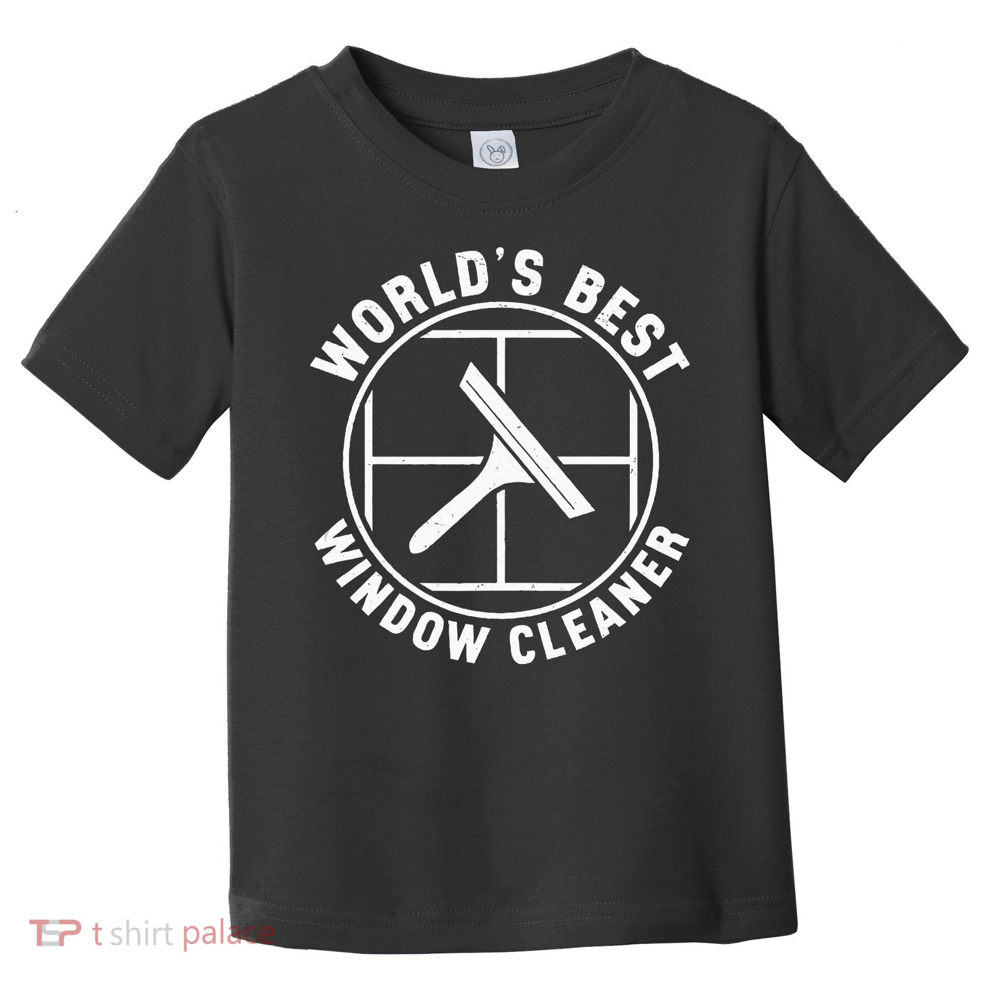 WorldS Best Cool Window Washing Professional Window Cleaner Toddler T-Shirt