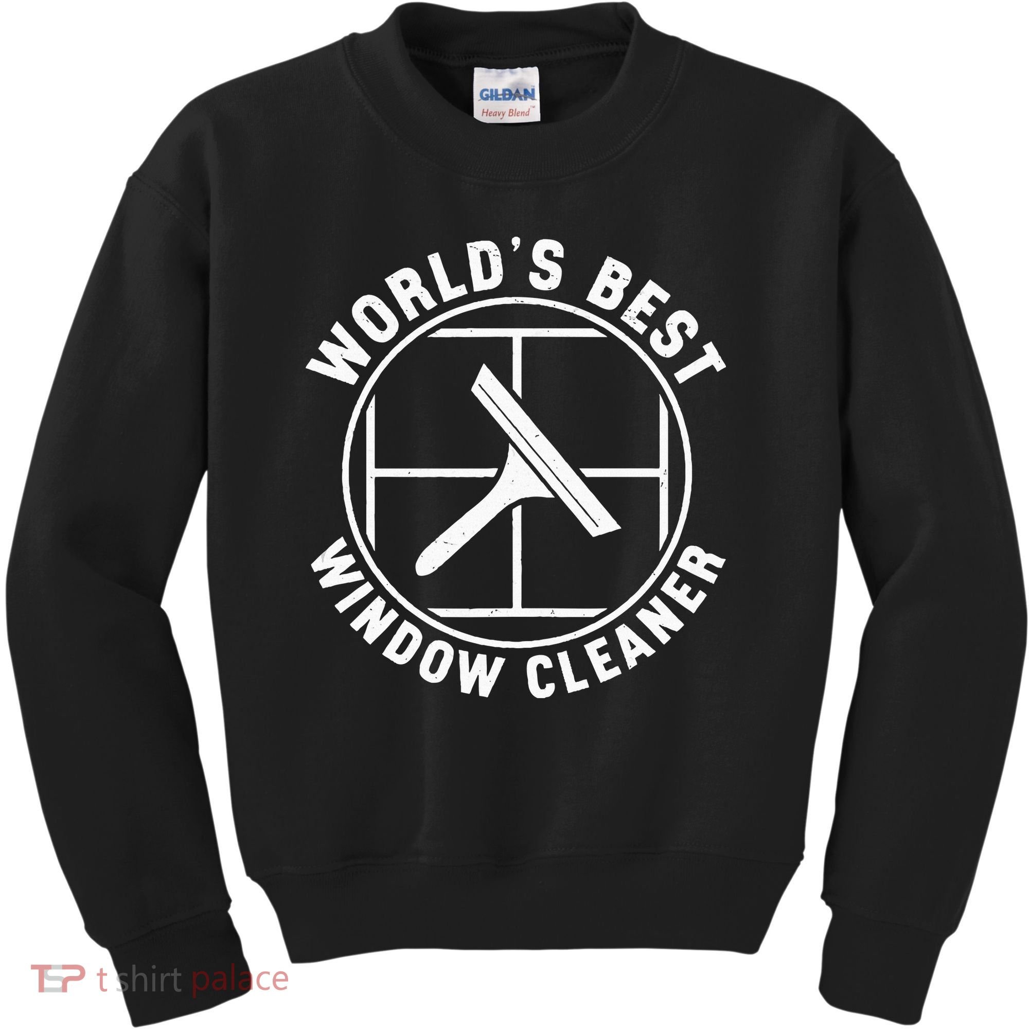 WorldS Best Cool Window Washing Professional Window Cleaner Kids Sweatshirt