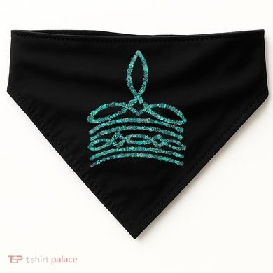 Western Boho Cowboy Boots Turquoise Boot Stitch Western USA-Made Doggie Bandana