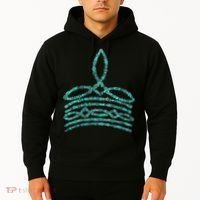 Western Boho Cowboy Boots Turquoise Boot Stitch Western Hoodie thumb 2